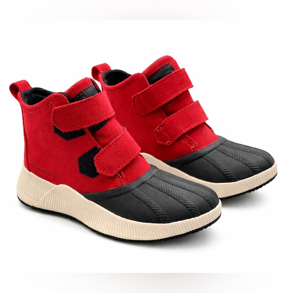 Sorel Other - Sorel Out N About Classic WP Kids Size 13 Red Waterproof Boots NC4578-639 w/ Box